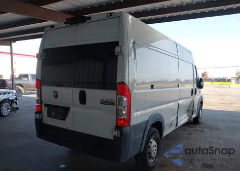 2019 Ram Promaster 2500 High Roof 159 Wb z USA, uszkodzony, nr VIN 3C6TRVDG5KE502351
